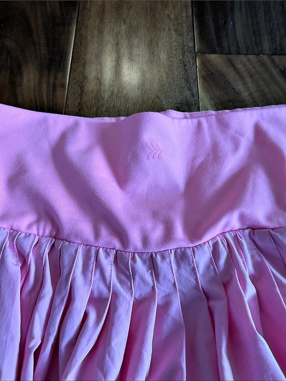 All in Motion Women's Woven High-Rise Pleated Skort Pink Large Like New - Picture 4 of 6